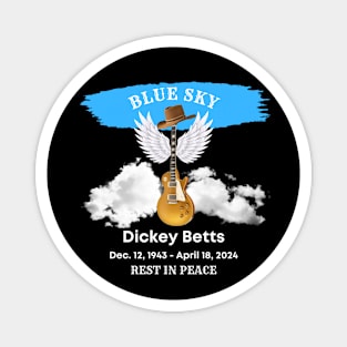 Dickey Betts Tribute Memorial Magnet